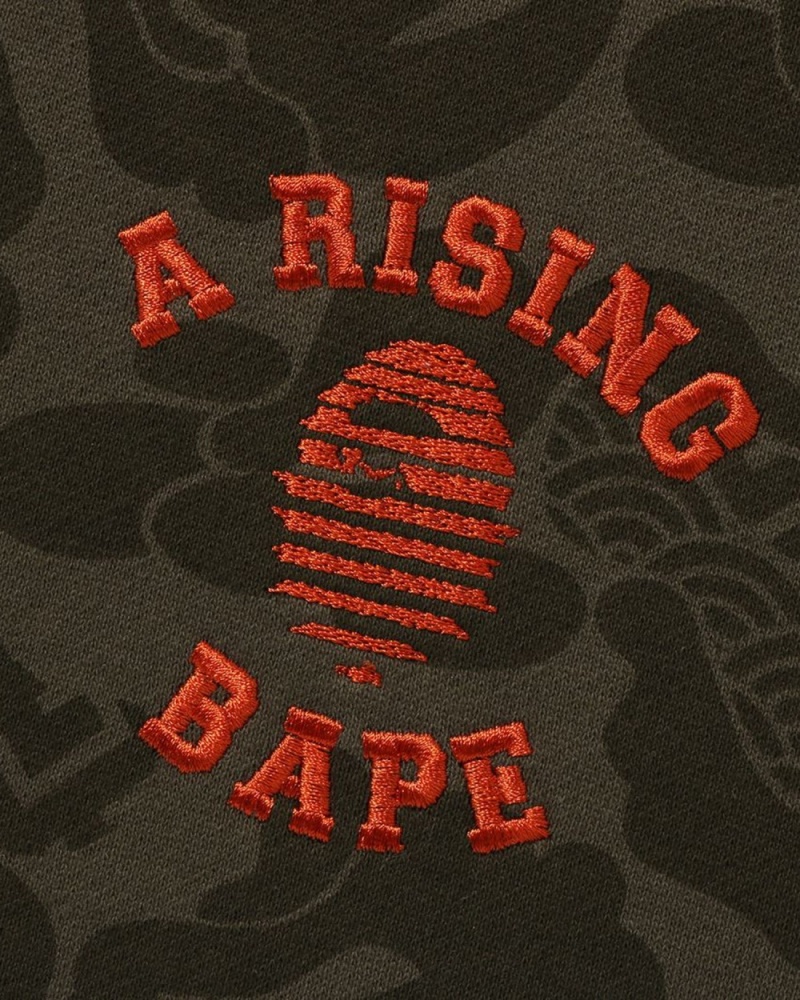 Sweat a Capuche Bape Asia Camo Pullover Vert Homme | YYZ-79851255