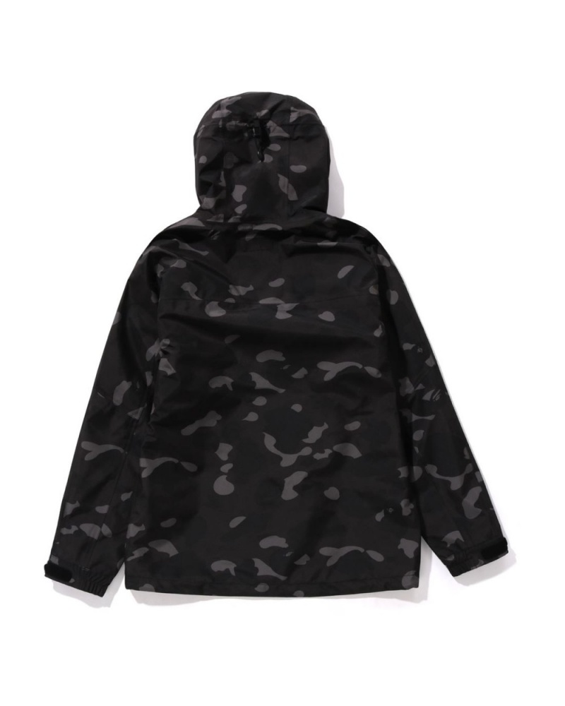 Vestes Bape Gore-Tex Color CAMO Shell Noir Homme | XAZ-83786967