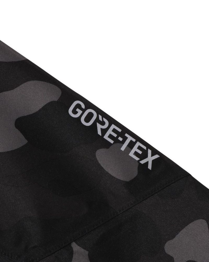 Vestes Bape Gore-Tex Color CAMO Shell Noir Homme | XAZ-83786967