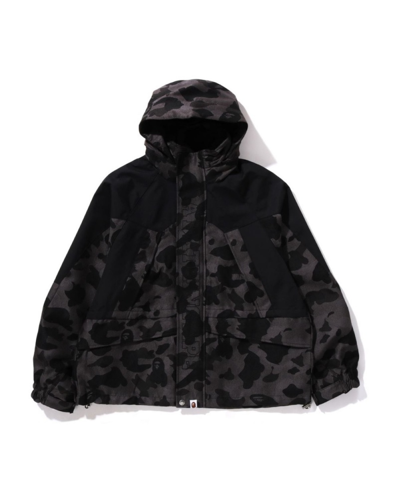 Vestes Bape Jacquard Snowboard Noir Homme | HVR-38649853