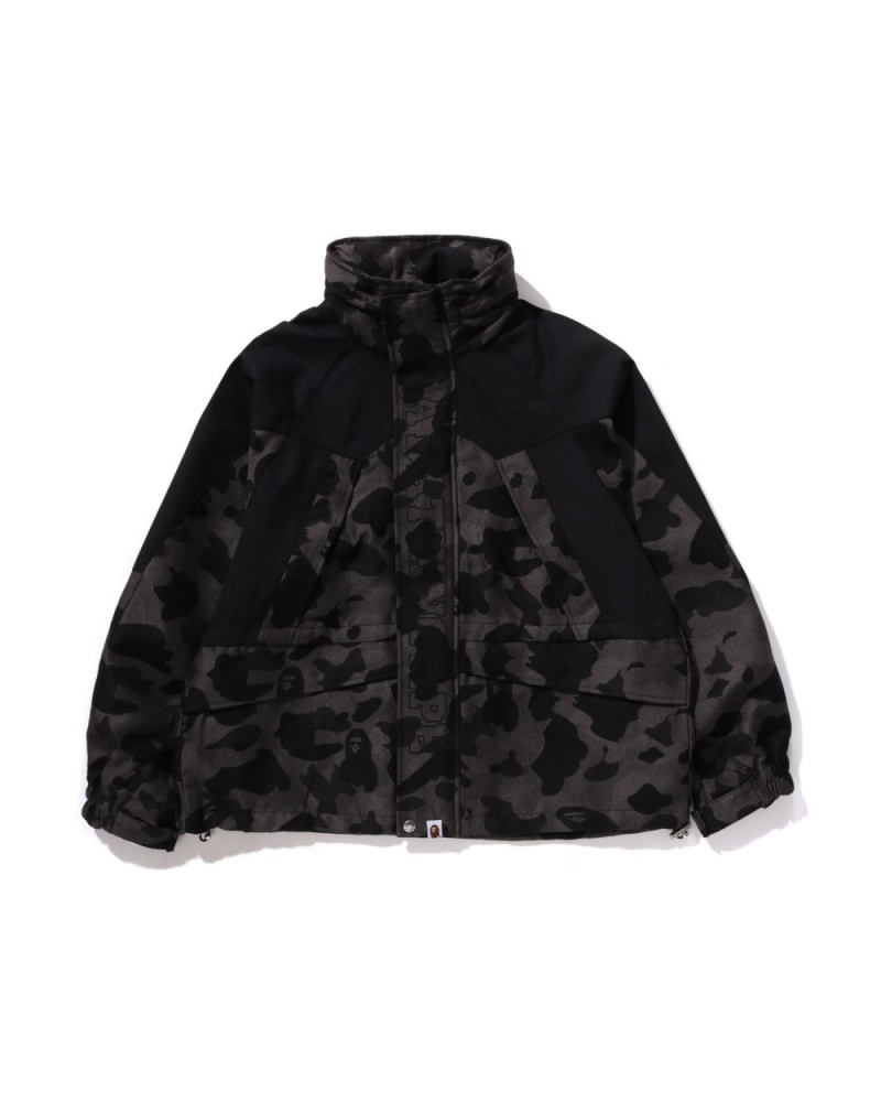 Vestes Bape Jacquard Snowboard Noir Homme | HVR-38649853