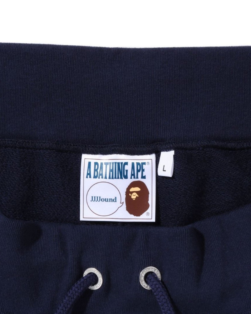 Pantalon Survêtement Bape X JJJJOUND College Bleu Marine Bleu Homme | ZYJ-85247382