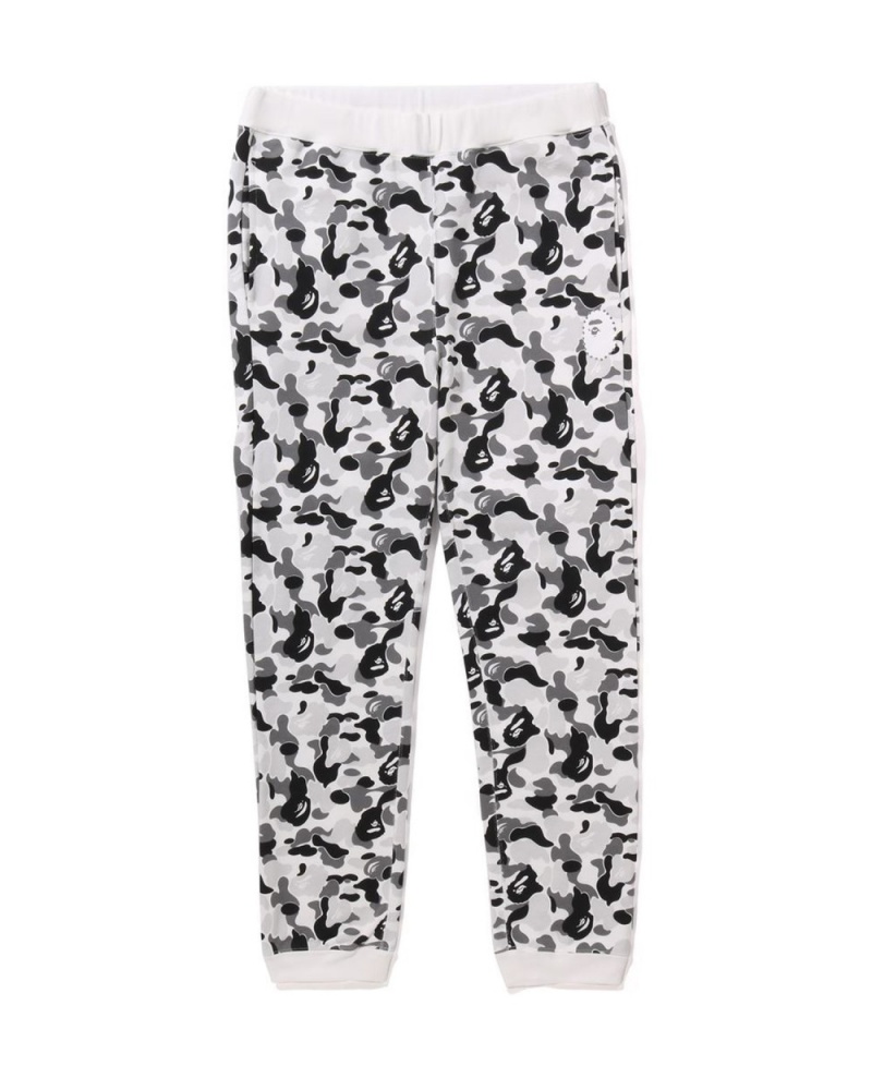 Pantalon Survêtement Bape ABC Camo Crystal Stone Grise Homme | UFM-40627650