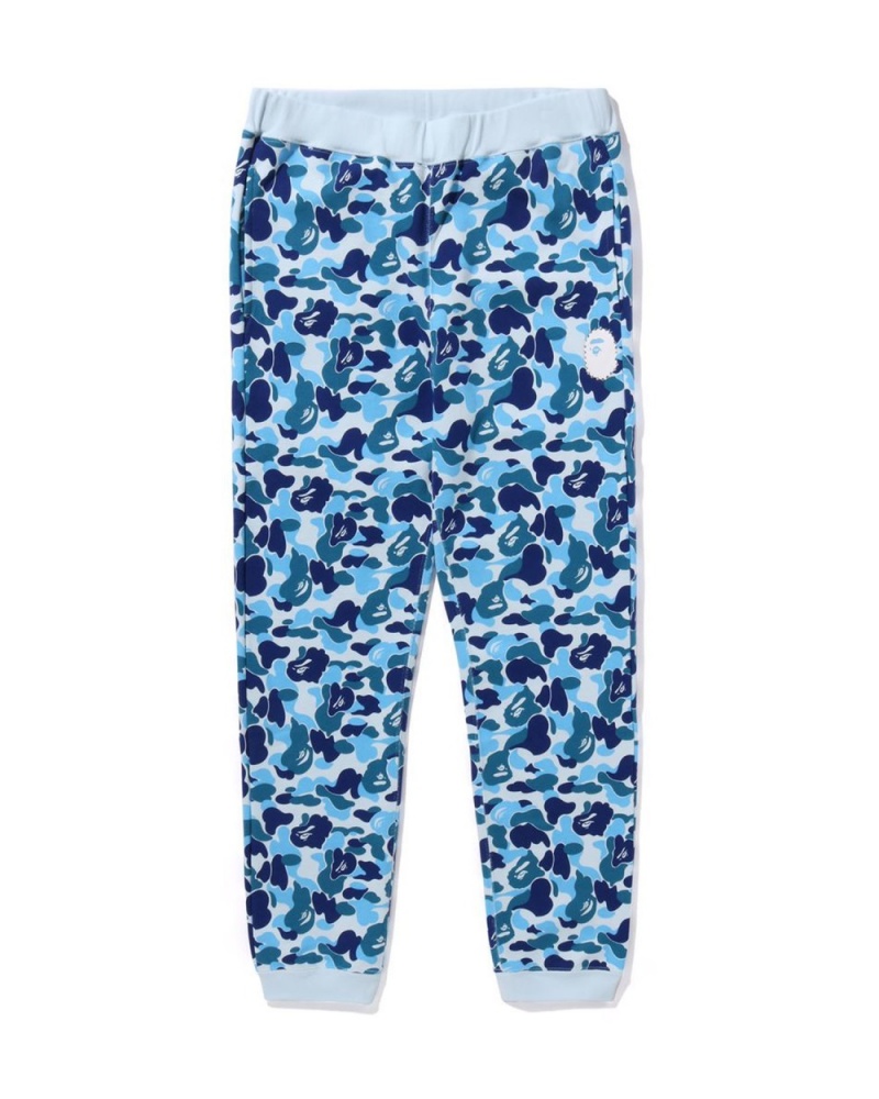 Pantalon Survêtement Bape ABC Camo Crystal Stone Bleu Clair Homme | HUD-30320367