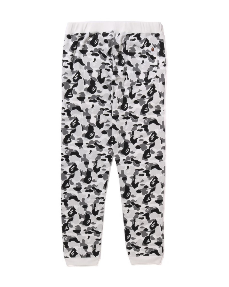 Pantalon Survêtement Bape ABC Camo Crystal Stone Grise Homme | UFM-40627650