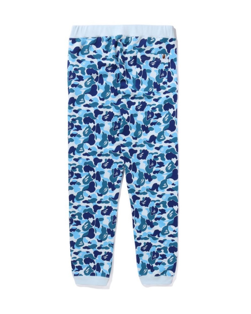 Pantalon Survêtement Bape ABC Camo Crystal Stone Bleu Clair Homme | HUD-30320367