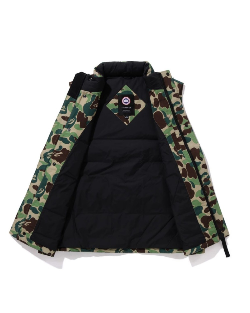 Vestes Bape X Canada Goose Freestyle Vest Vert Homme | GAT-87810192