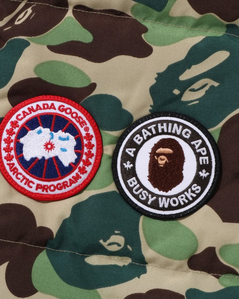 Vestes Bape X Canada Goose Freestyle Vest Vert Homme | GAT-87810192