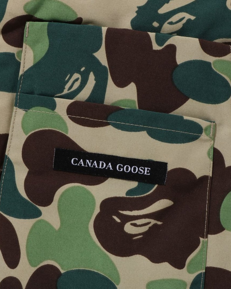 Vestes Bape X Canada Goose Freestyle Vest Vert Homme | GAT-87810192