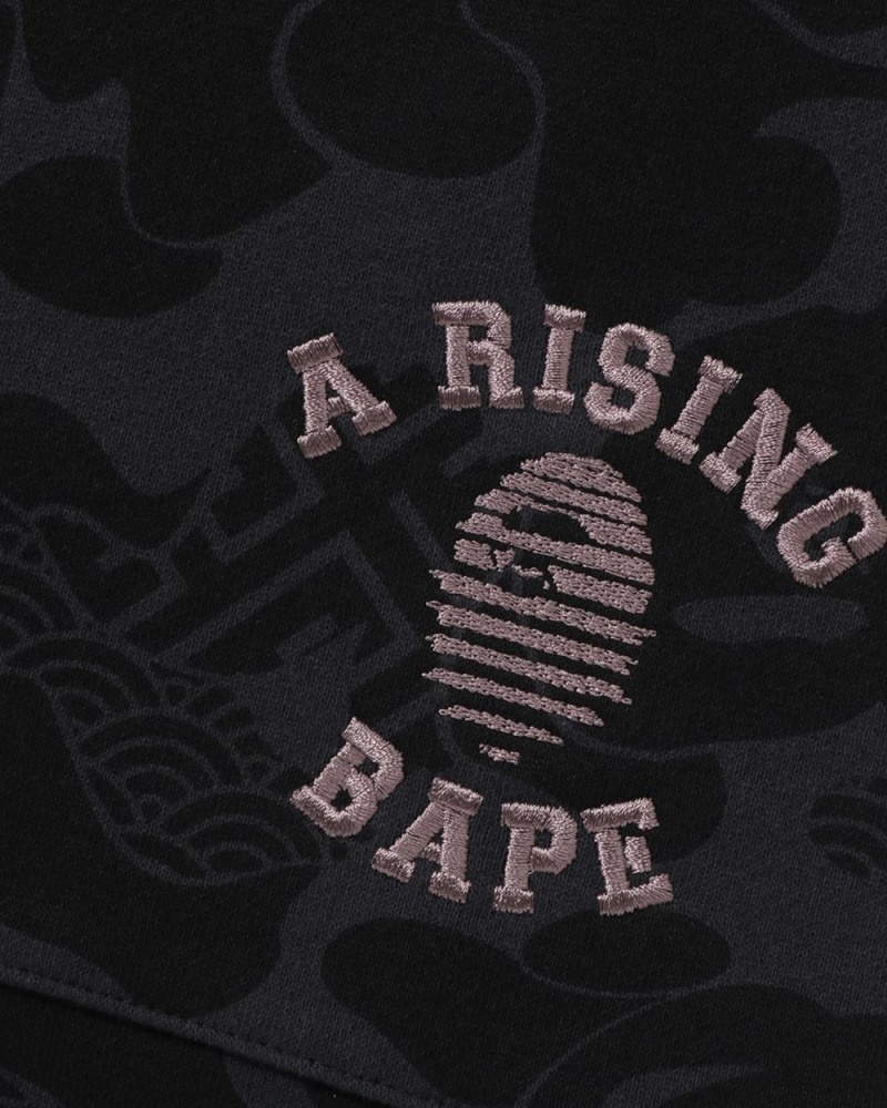 Short Bape Asia Camo Sweat Noir Homme | ASN-12541855