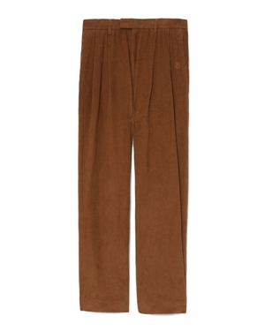 Pantalon Bape Plissé Marron Homme | CZR-31005010