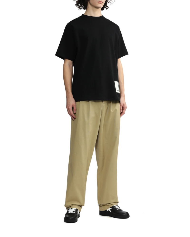 Pantalon Bape Plissé Beige Homme | WBY-18484922