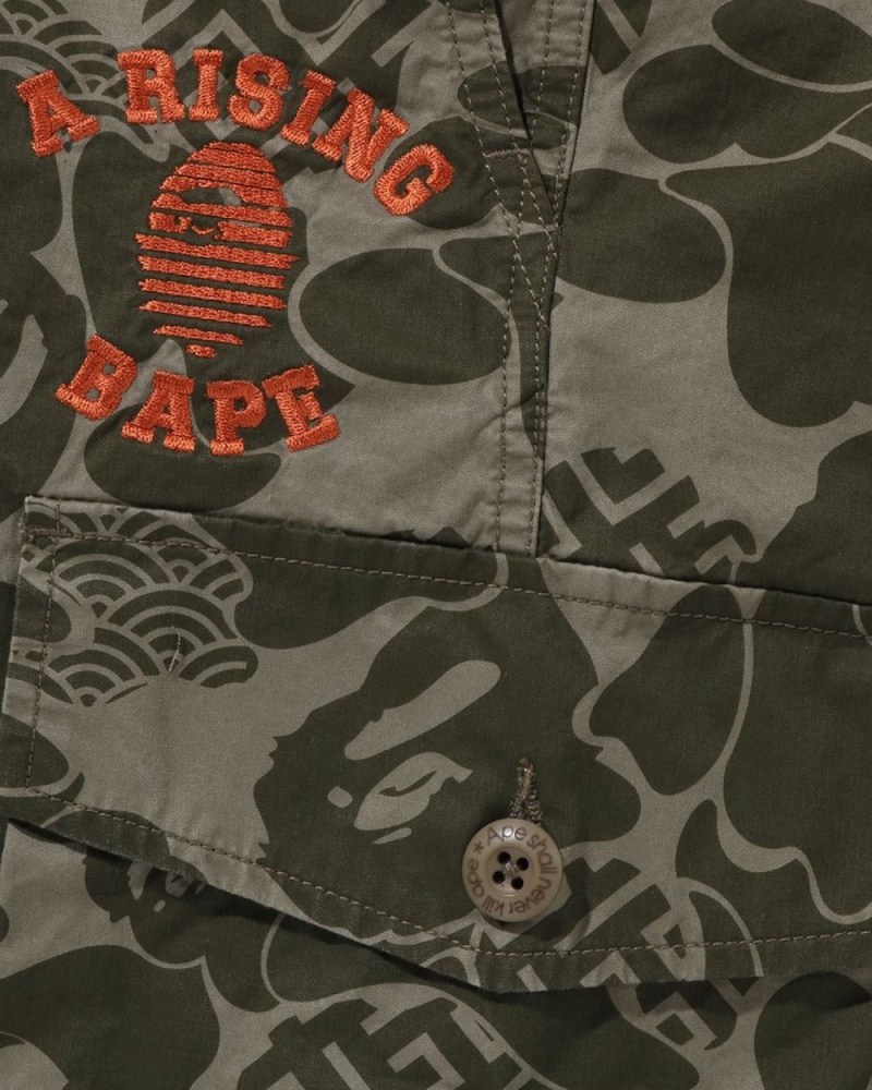 Pantalon Bape Asia Camo Army Vert Homme | MBR-46982513