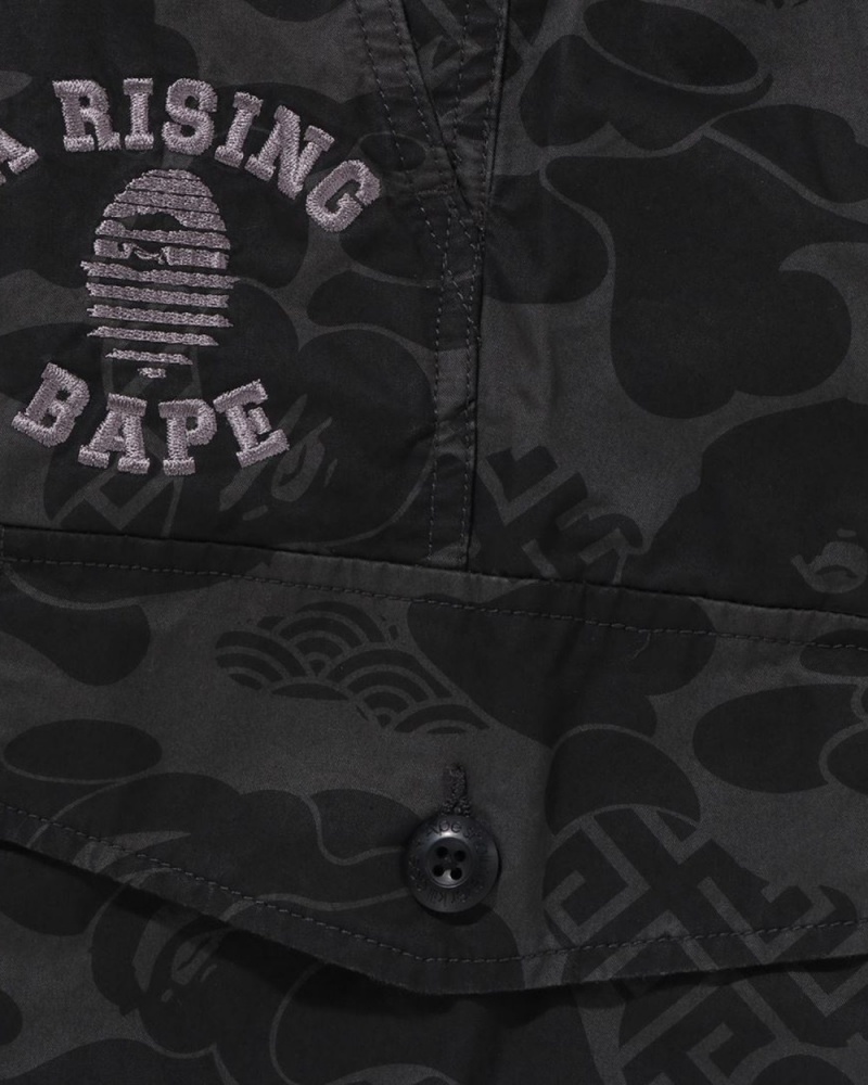 Pantalon Bape Asia Camo Army Noir Homme | XTR-31541050