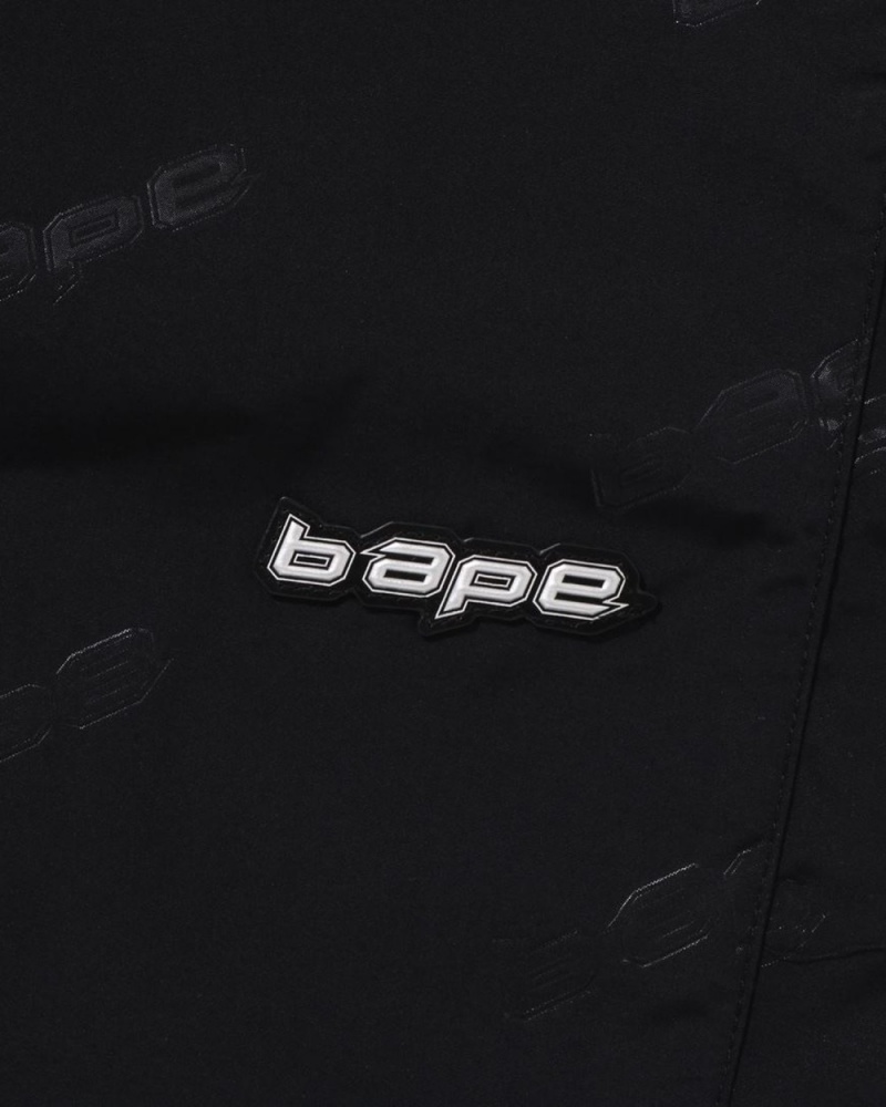 Pantalon de Survêtement Bape Hexagram Piste Noir Homme | XLZ-46998320