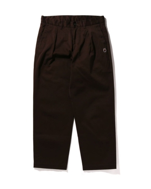 Pantalon Chino Bape Ape Head One Point Marron Homme | QVP-26048528