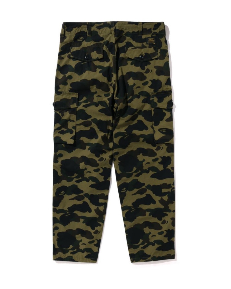 Pantalon Bape 1st Camo 6 Pocket Vert Homme | LTC-38946402