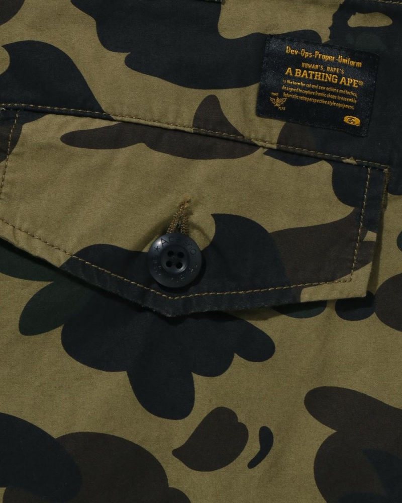 Pantalon Bape 1st Camo 6 Pocket Vert Homme | LTC-38946402