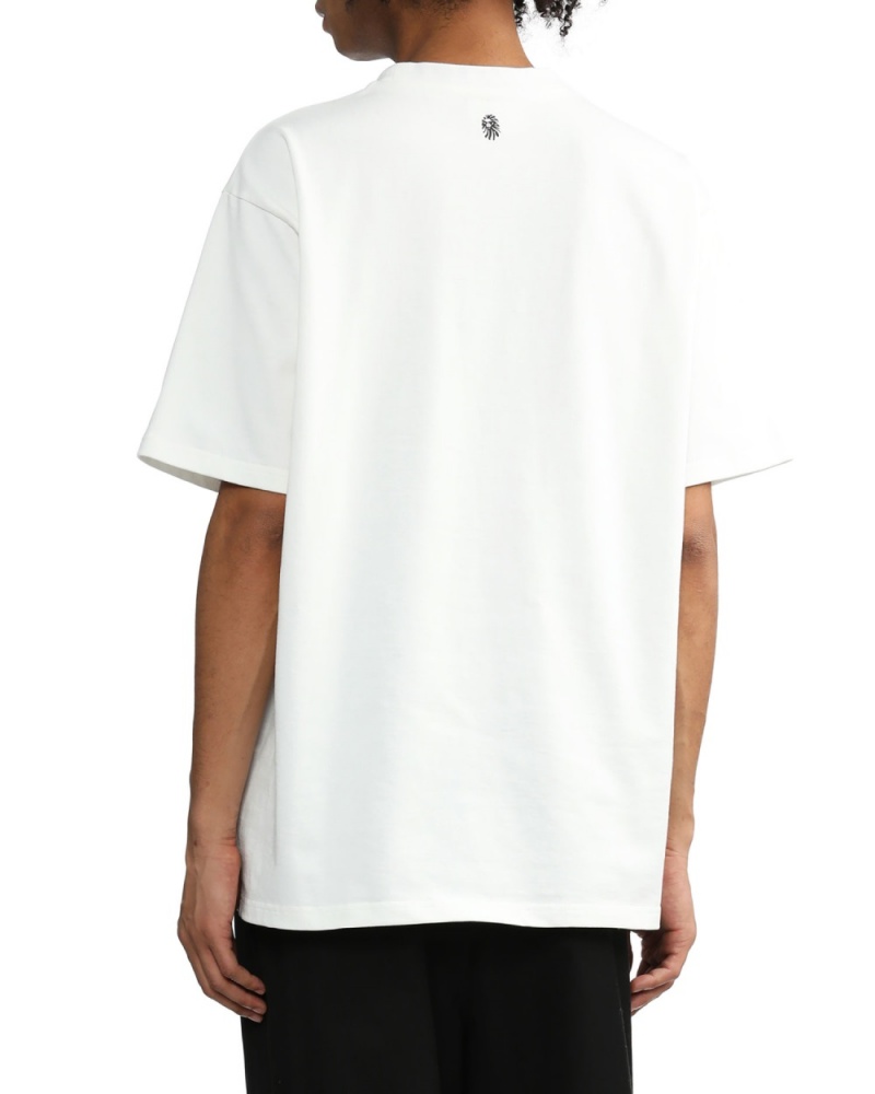 T Shirts Bape Logo patch Blanche Homme | CMH-41968876