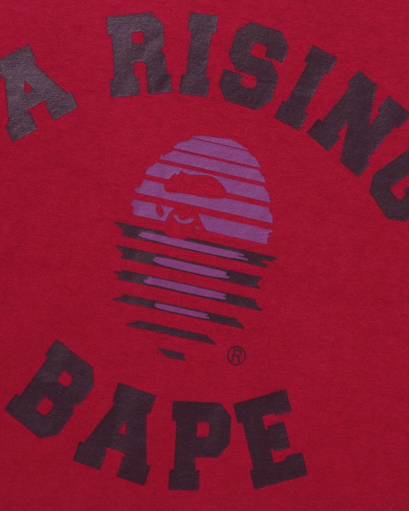 T Shirts Bape A Rising Violette Homme | NJL-33998968