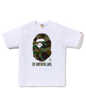 T Shirts Bape 1st Camo By Bathing Ape Blanche Homme | FLK-88019476