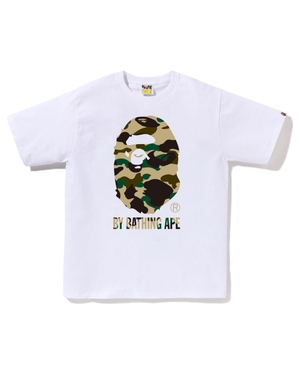 T Shirts Bape 1st Camo By Bathing Ape Blanche Homme | LGH-47287768