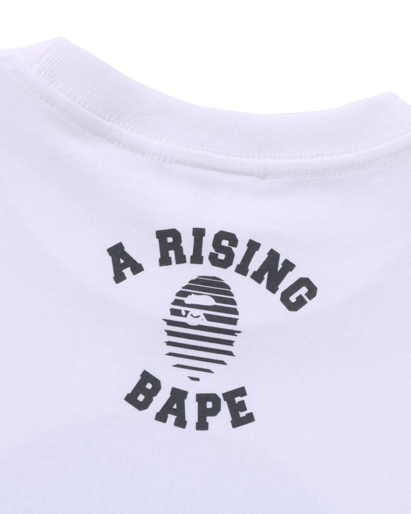 T Shirts Bape Asia Camo Big Ape Head Blanche Homme | RPS-13301038