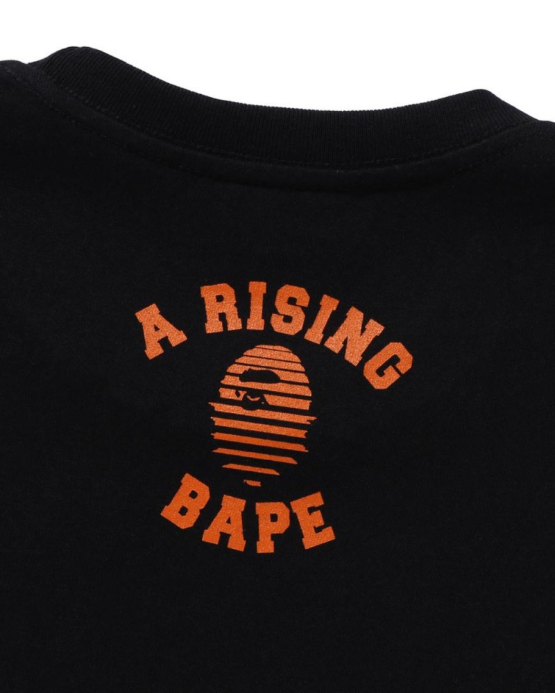 T Shirts Bape Asia Camo Big Ape Head Noir Homme | ISN-04011533