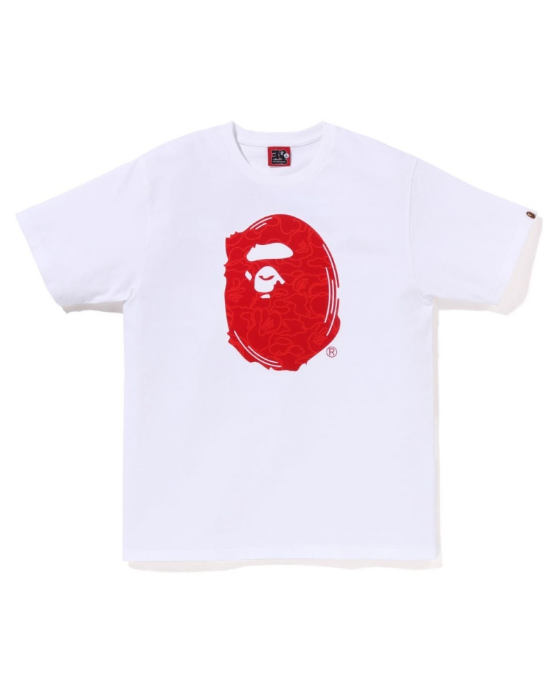 T Shirts Bape 30th Anniv. #1 Blanche Homme | HFG-33767256