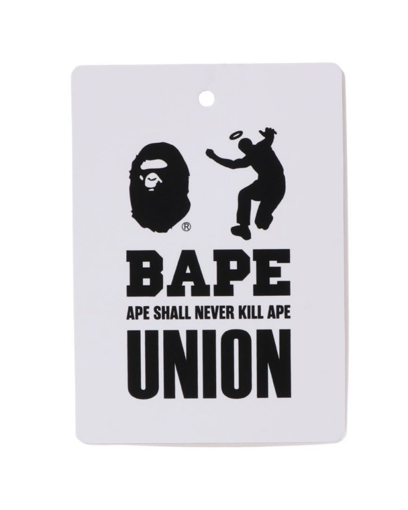 T Shirts Bape X Union Washed STA Blanche Homme | LQH-29278388