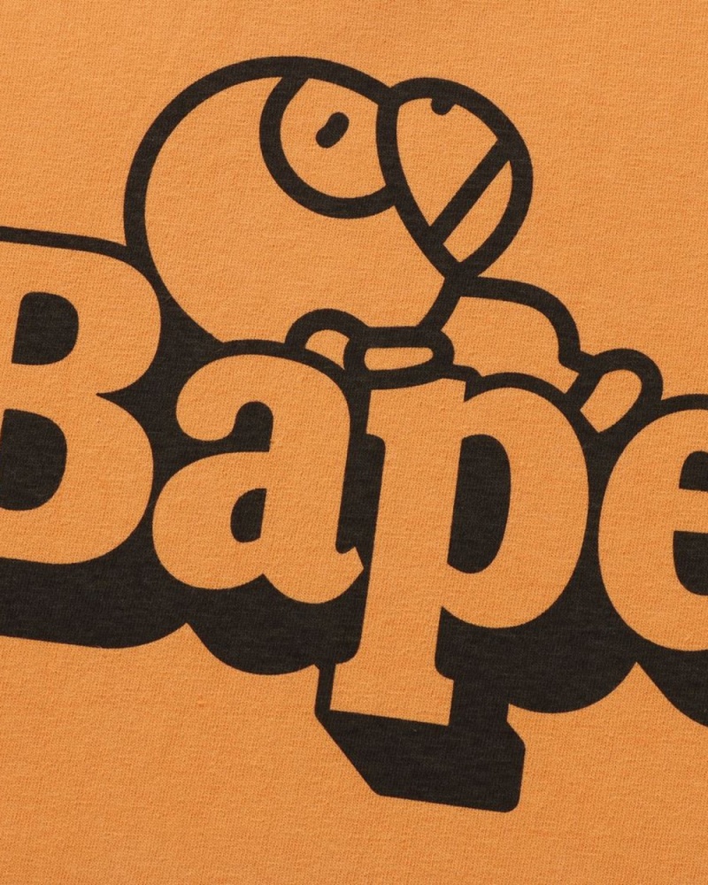 T Shirts Bape Milo On Orange Homme | MOR-61233870