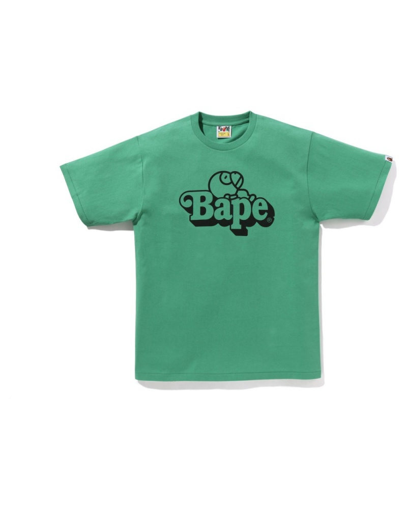 T Shirts Bape Milo On Turquoise Homme | HVZ-82617572