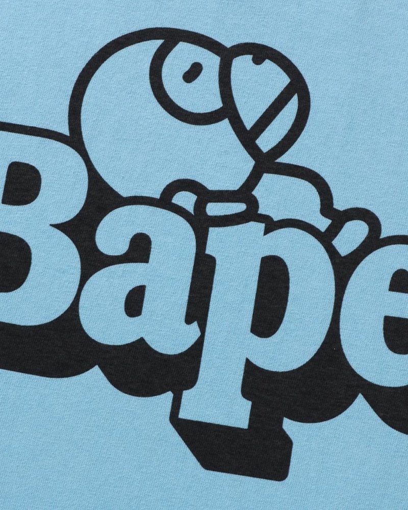 T Shirts Bape Milo On Bleu Homme | ISP-87286323