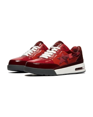 Basket Bape Route STA #1 M1 Rouge Clair Homme | SHN-65130747