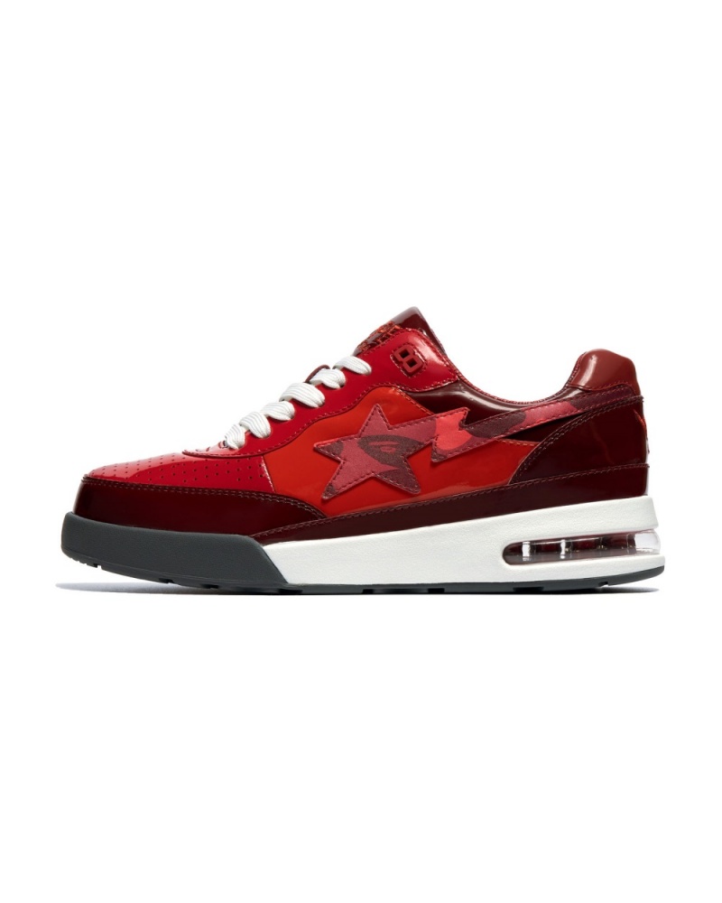 Basket Bape Route STA #1 M1 Rouge Clair Homme | SHN-65130747