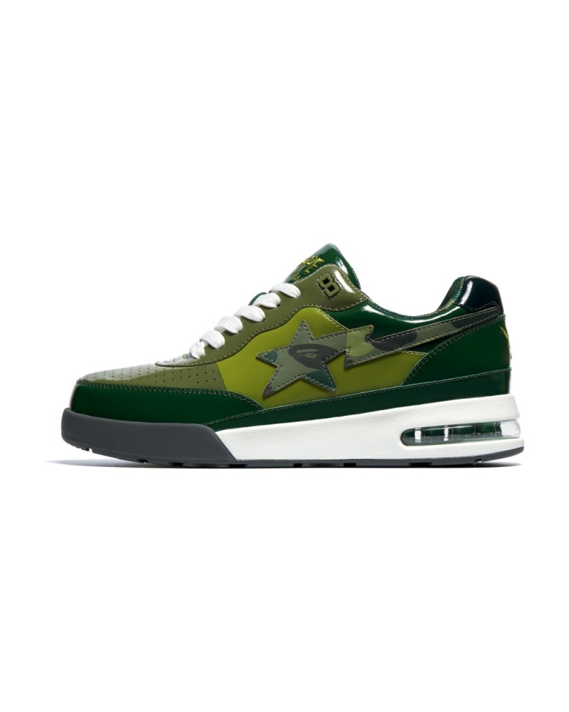 Basket Bape Route STA #1 M1 Vert Homme | EGR-66274399