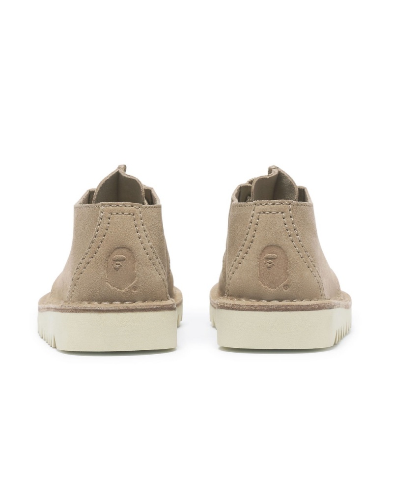 Basket Bape Center Seam Shoes Beige Homme | NPQ-49289017