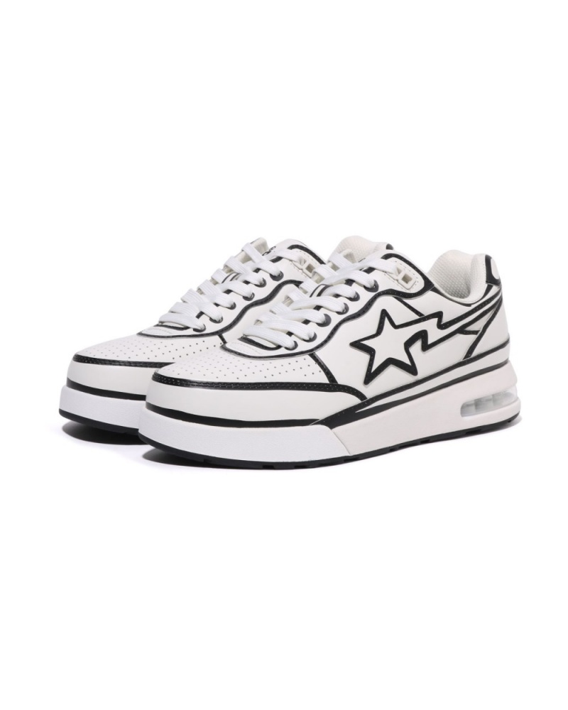 Basket Bape Roadsta X Joshua Vides Blanche Homme | YLR-77982342