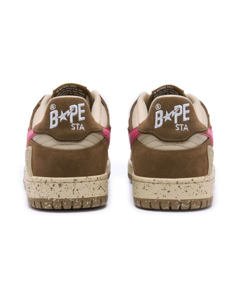 Basket Bape SK8 STA #6 Marron Homme | FOQ-45126418