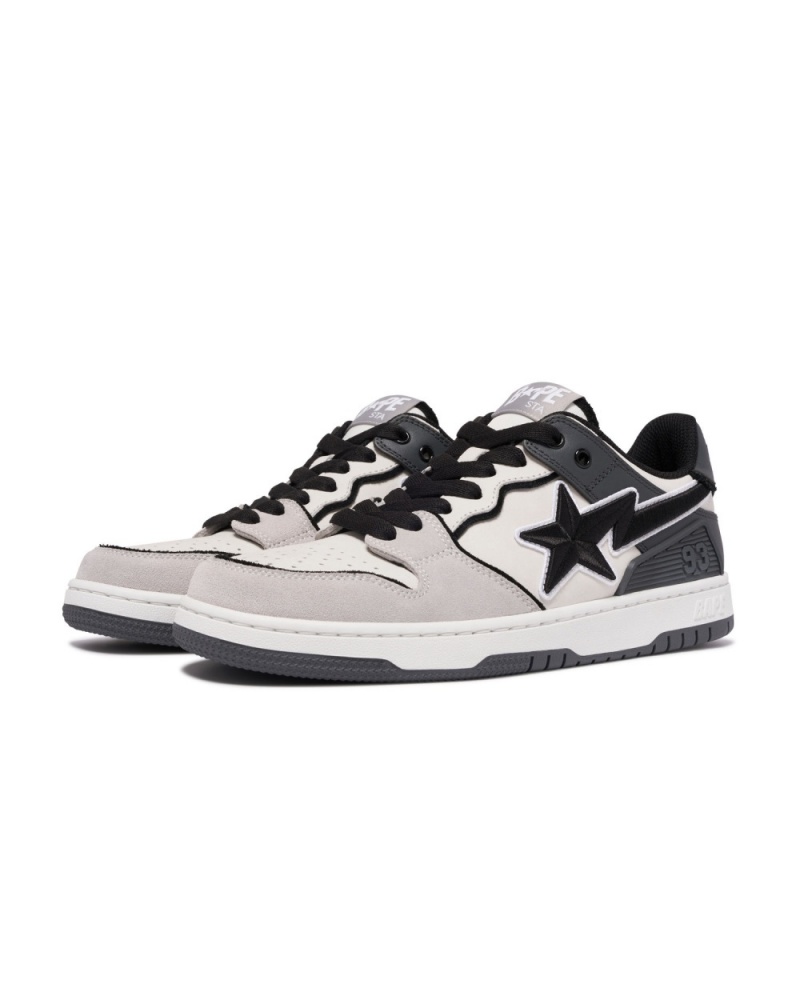 Basket Bape SK8 STA #5 Grise Clair Homme | KUP-44512849