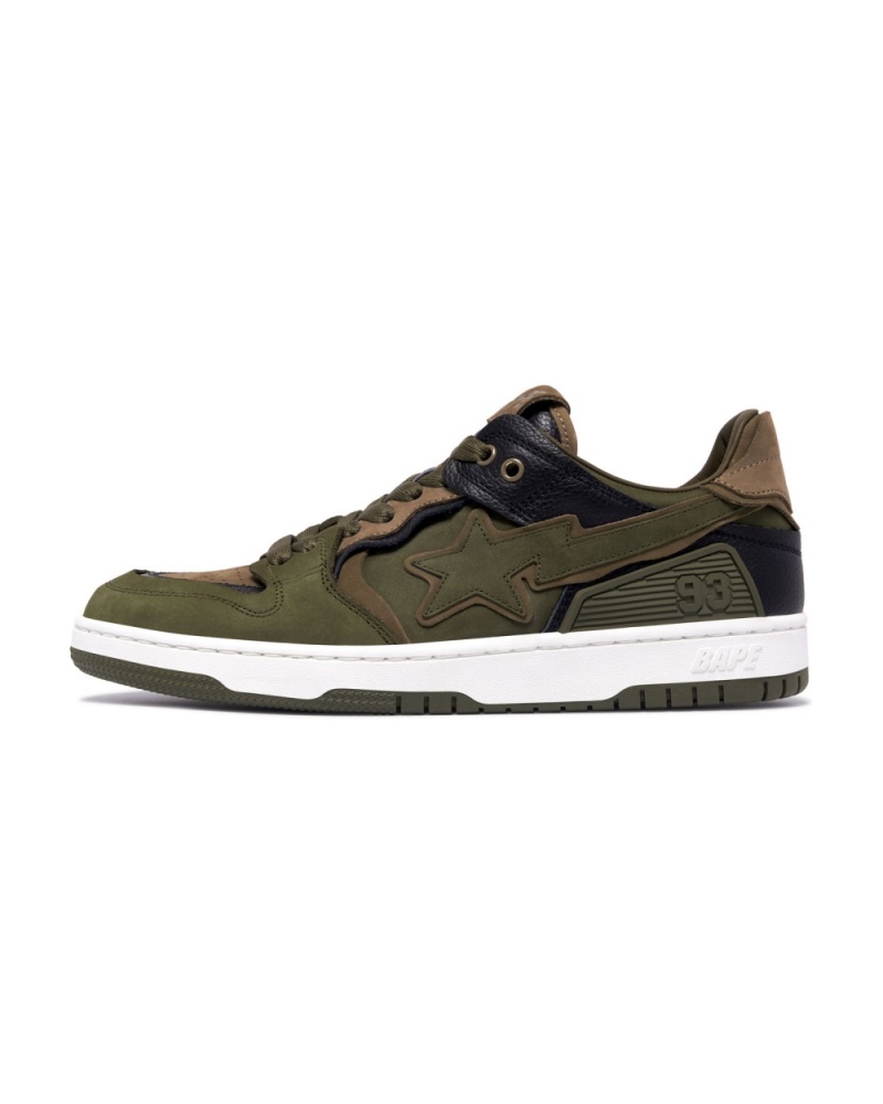 Basket Bape Sk8 Sta #6 M2 Vert Homme | HIN-85250795