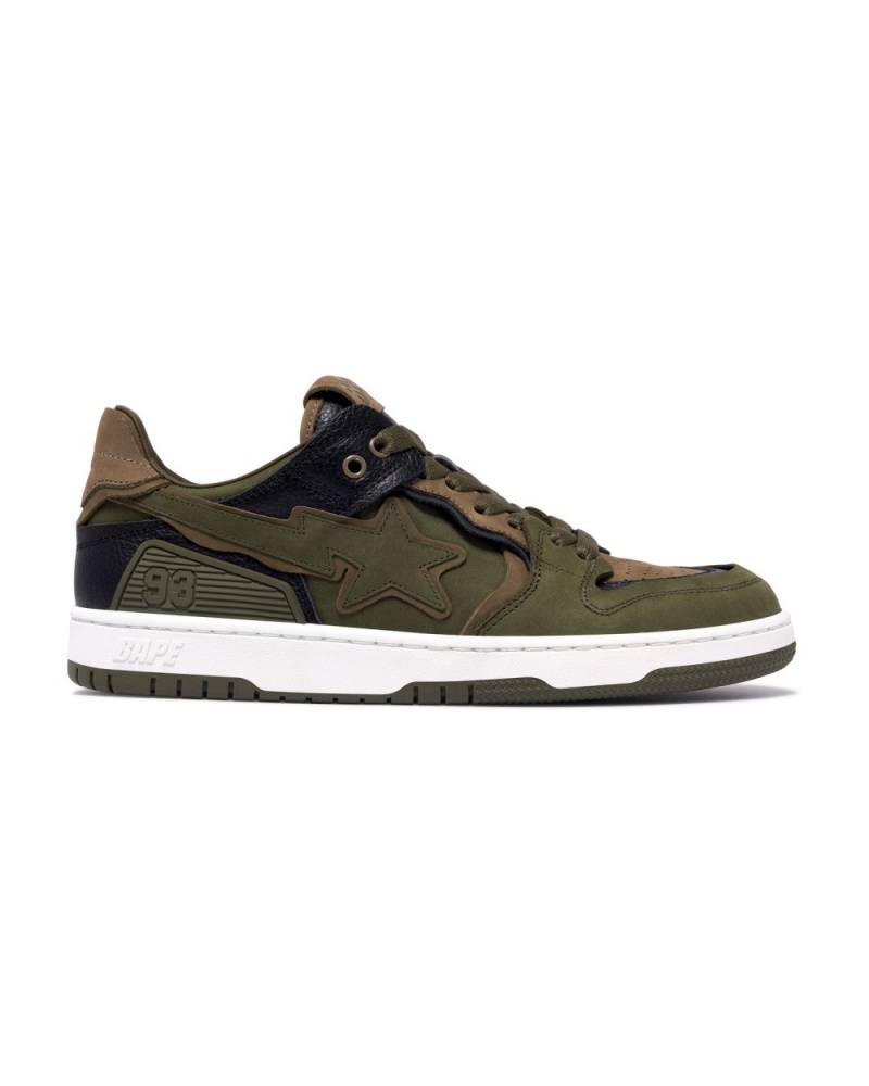 Basket Bape Sk8 Sta #6 M2 Vert Homme | HIN-85250795