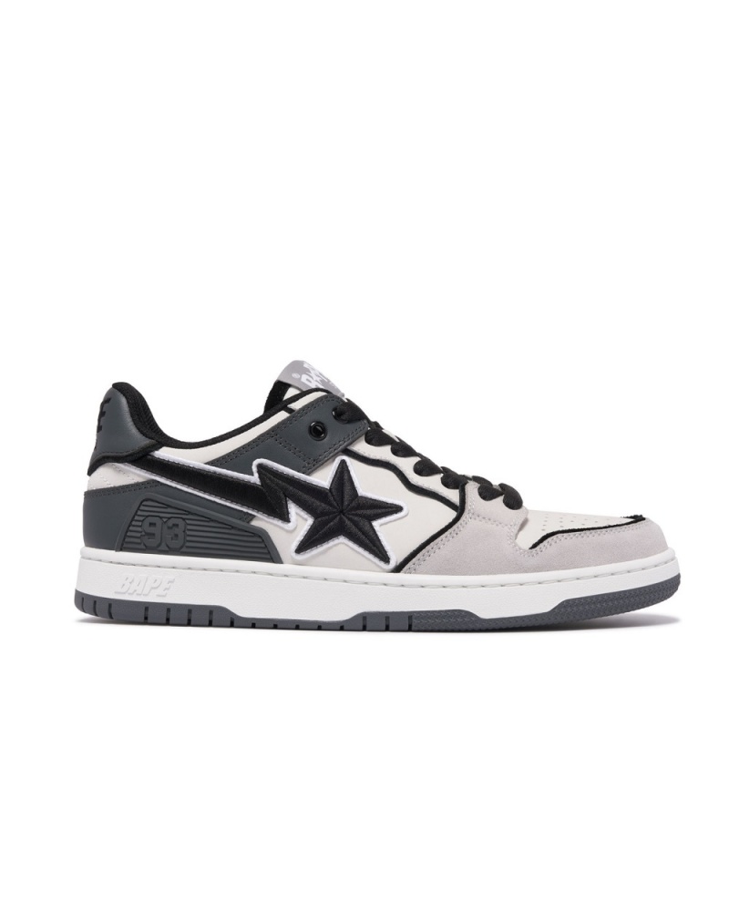 Basket Bape SK8 STA #5 Grise Clair Homme | KUP-44512849