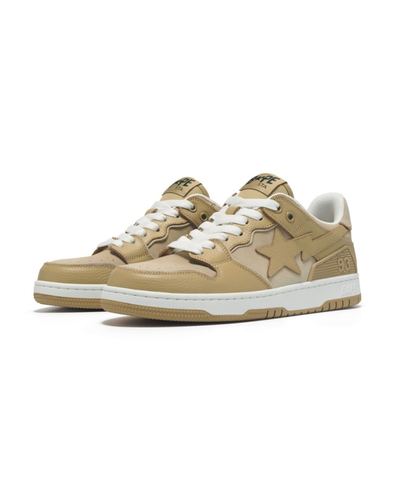 Basket Bape SK8 STA #4 Beige Homme | JYV-75156312