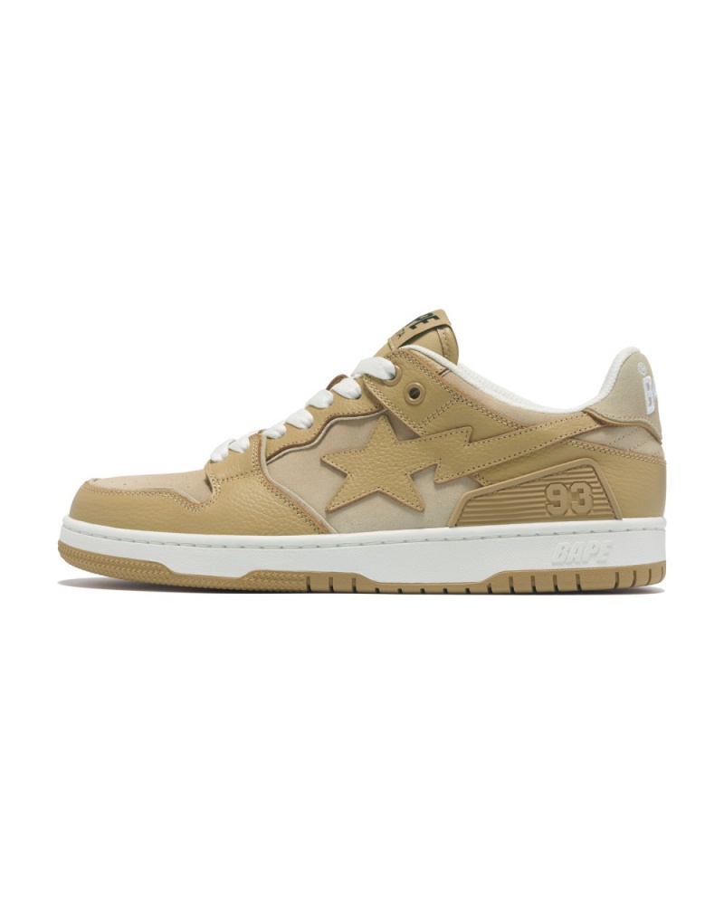 Basket Bape SK8 STA #4 Beige Homme | JYV-75156312