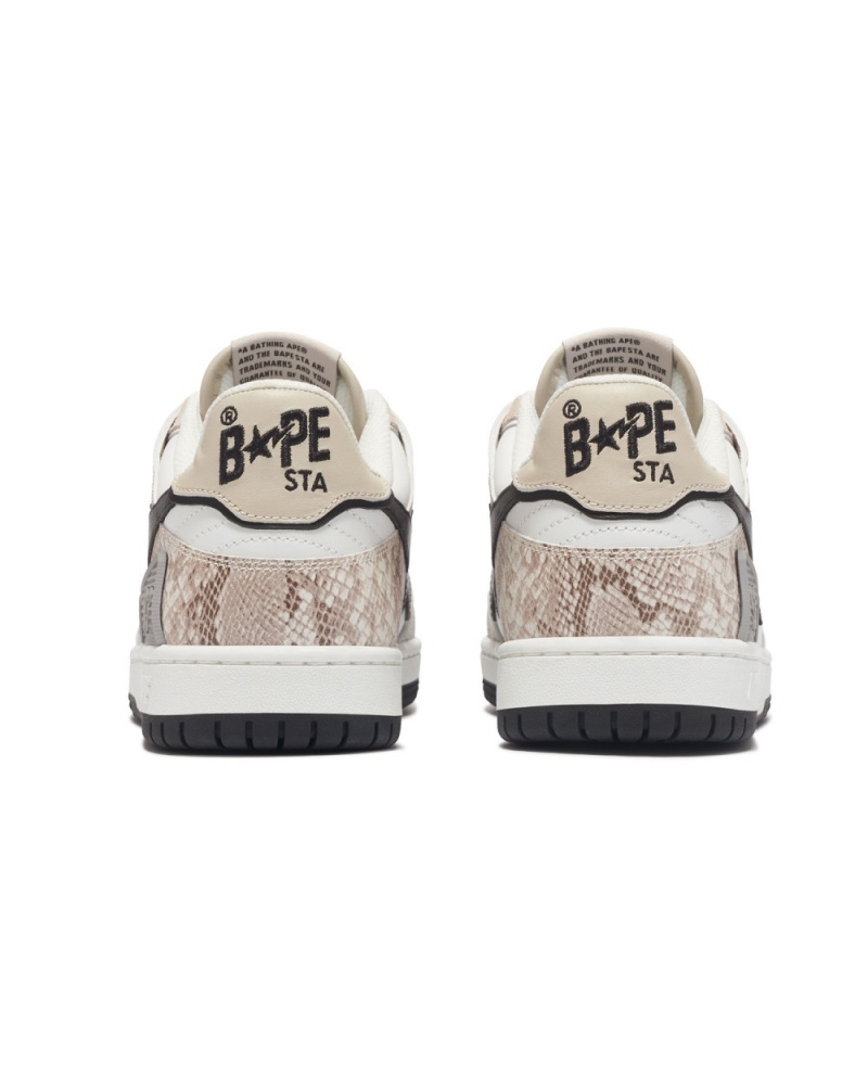 Basket Bape SK8 STA #1 Beige Homme | IKQ-83437862