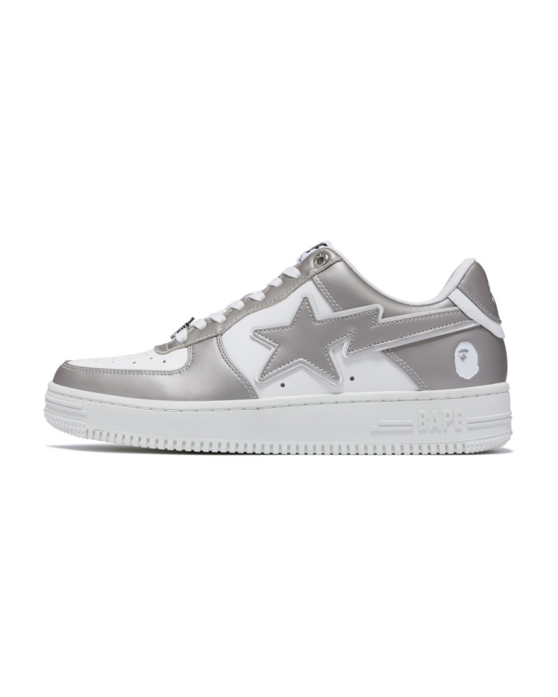 Basket Bape STA #4 Argent Homme | RGZ-69476535