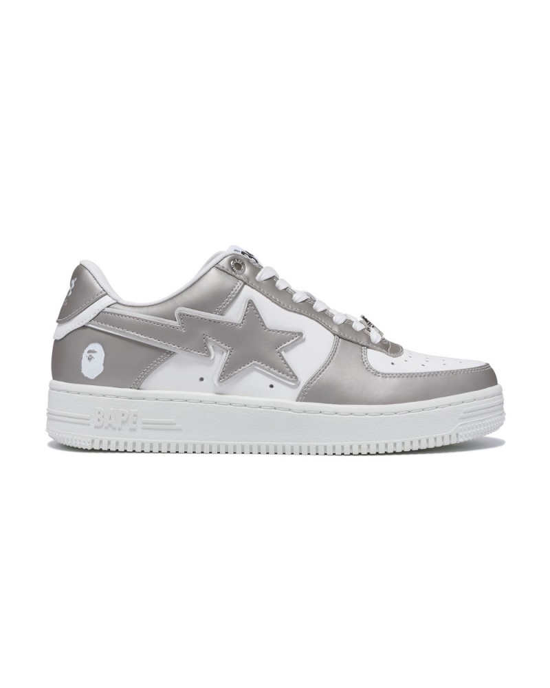 Basket Bape STA #4 Argent Homme | RGZ-69476535