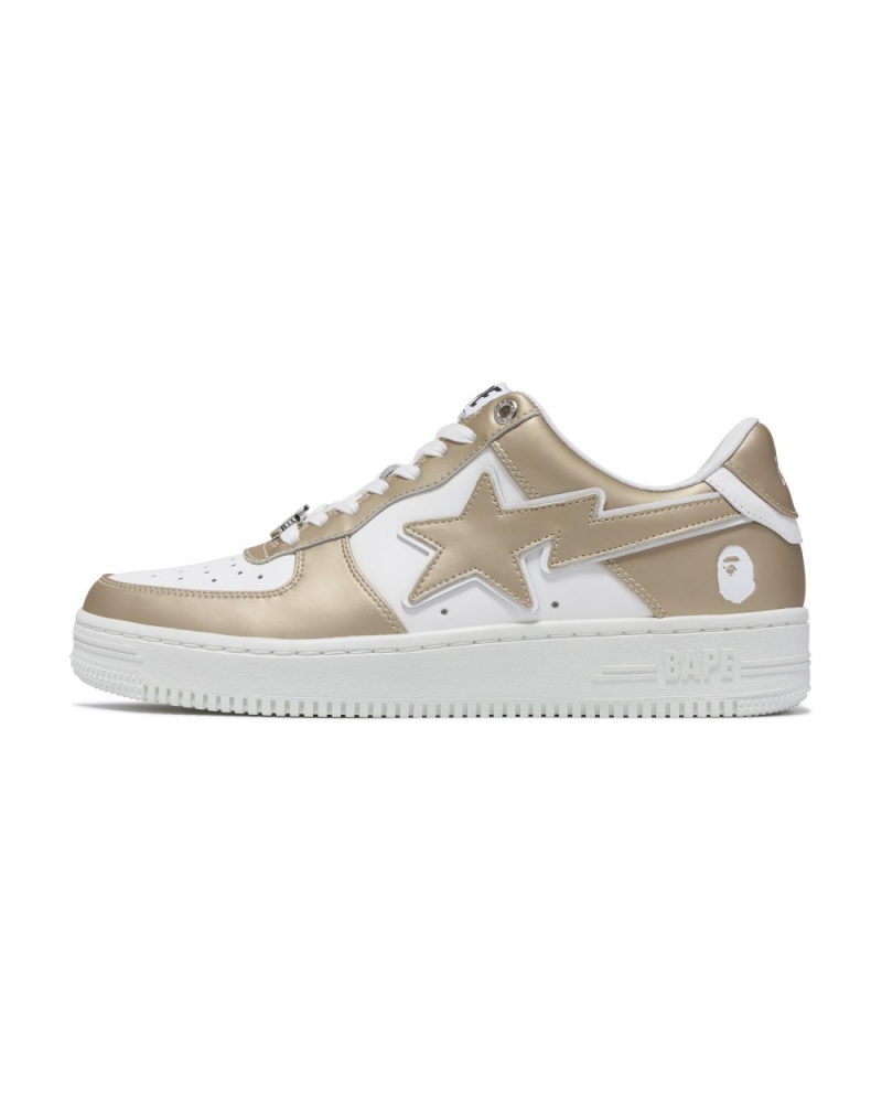 Basket Bape STA #4 Doré Homme | SBN-72459503