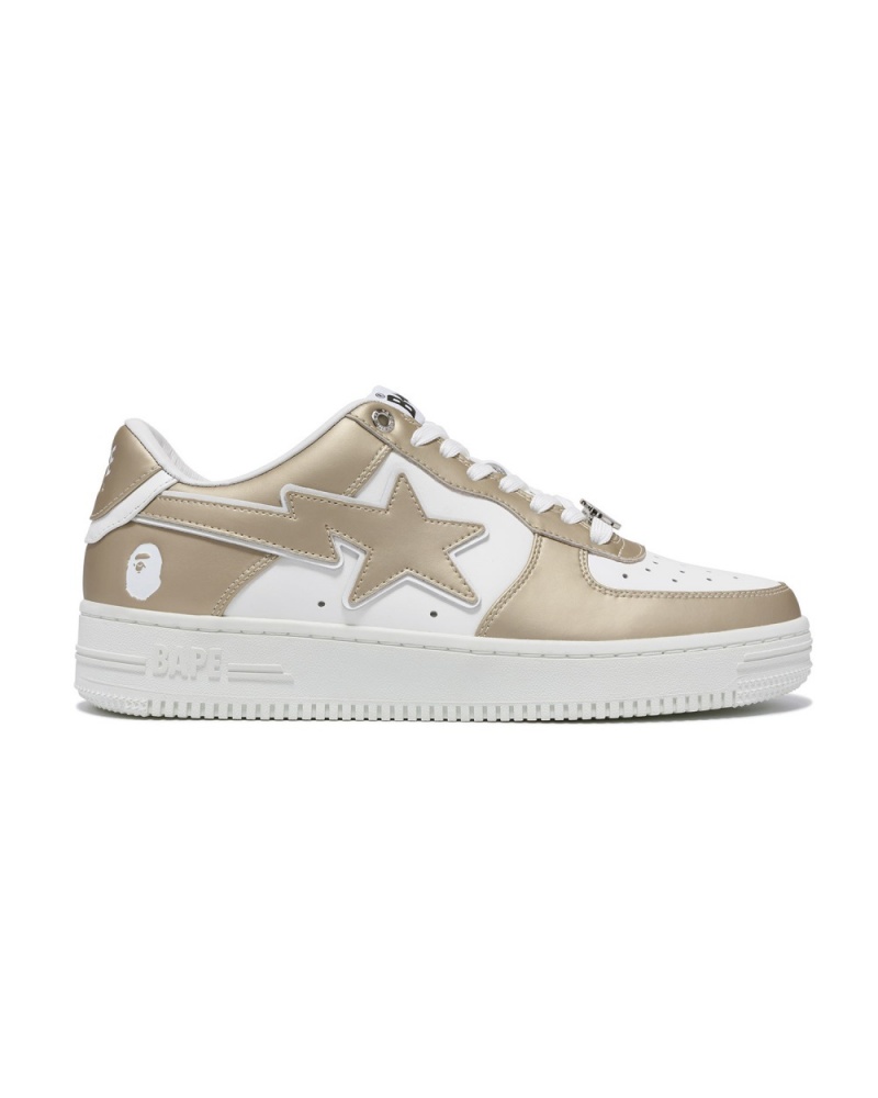 Basket Bape STA #4 Doré Homme | SBN-72459503